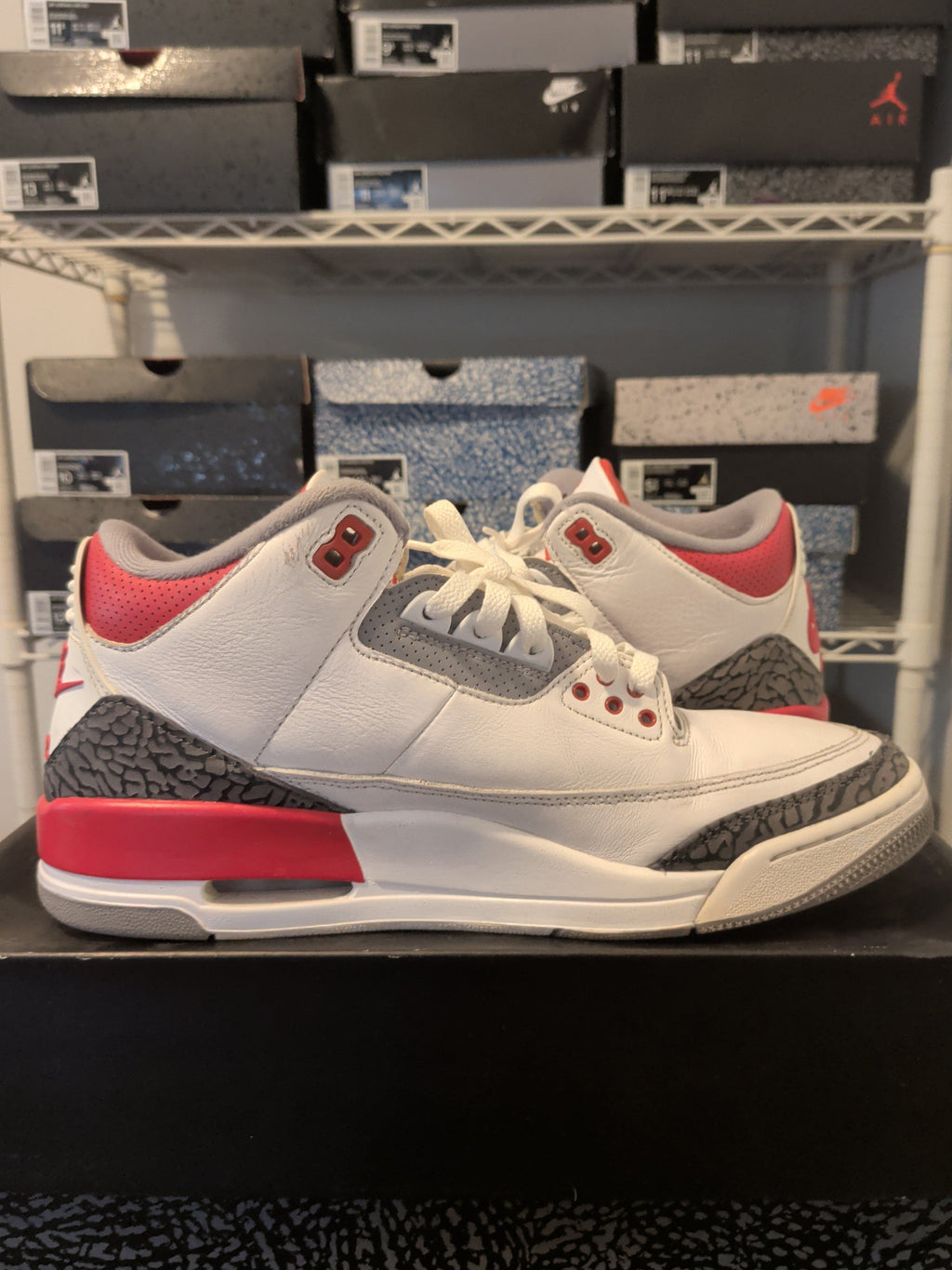 Jordan 3 - Fire Red - Pre Owned