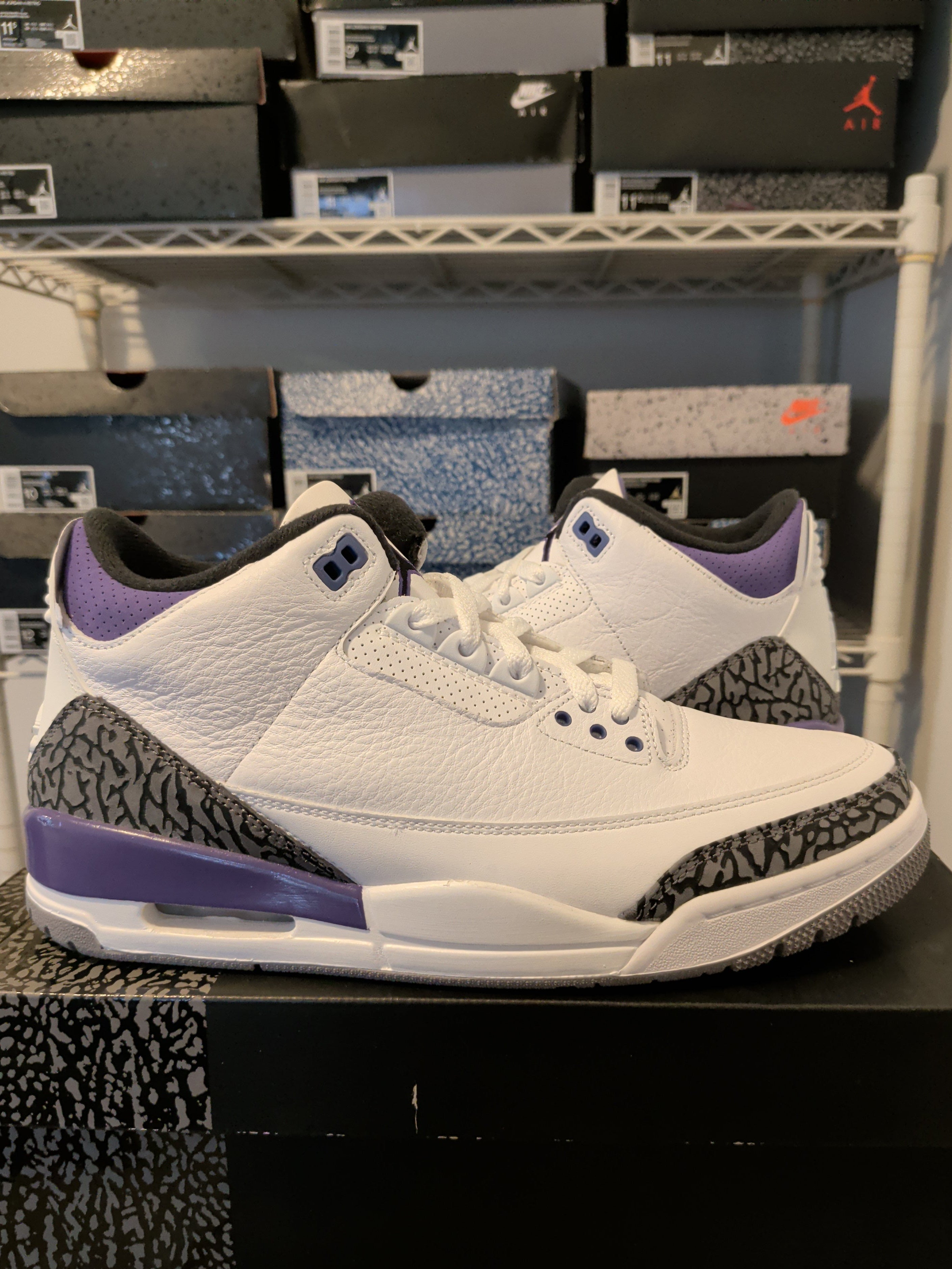 Jordan 3 - Dark Iris - Brand New