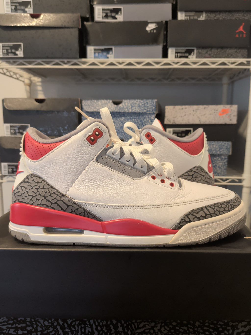 Jordan 3 - Fire Red - Pre Owned