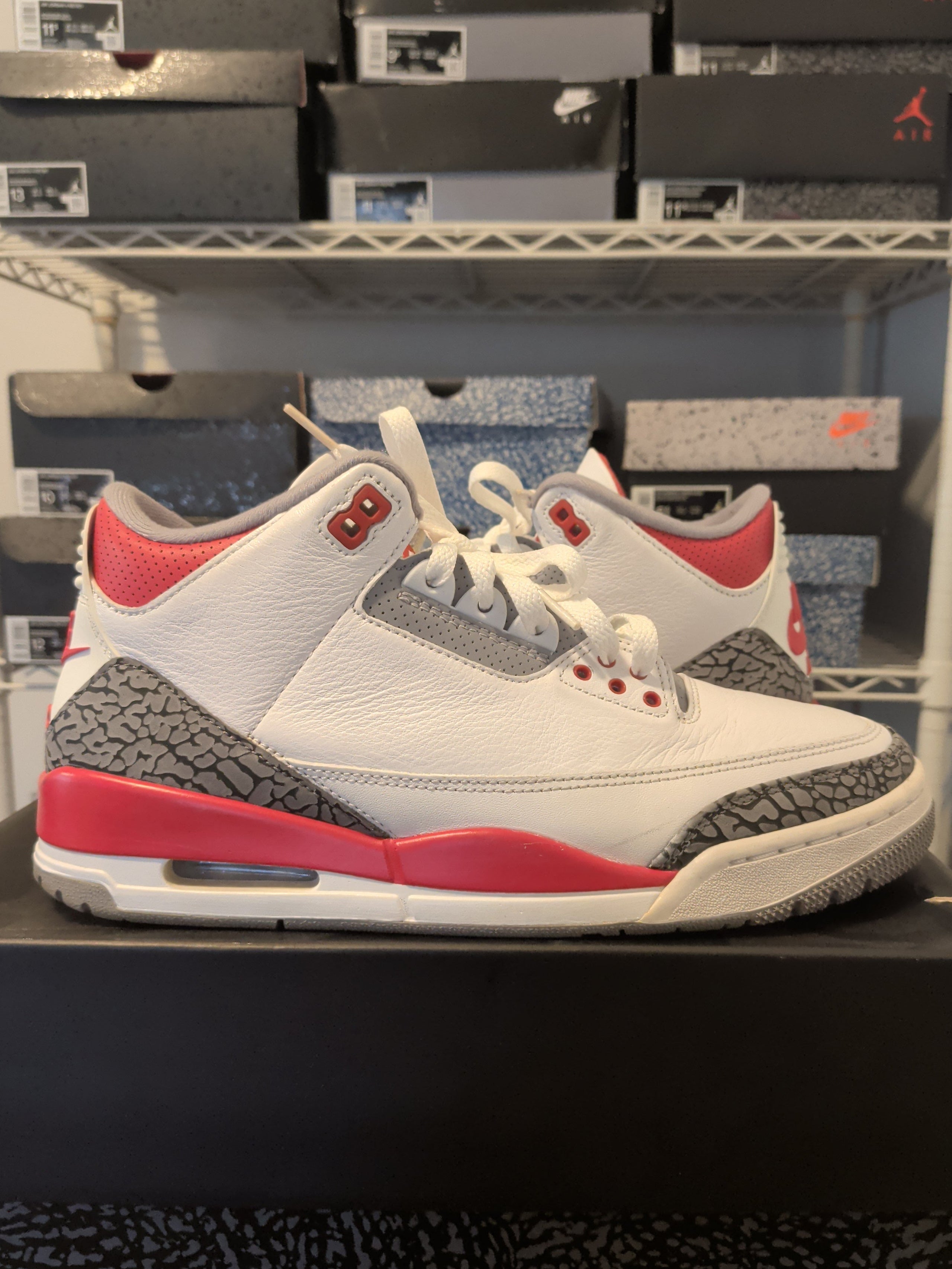 Jordan 3 - Fire Red - Pre Owned