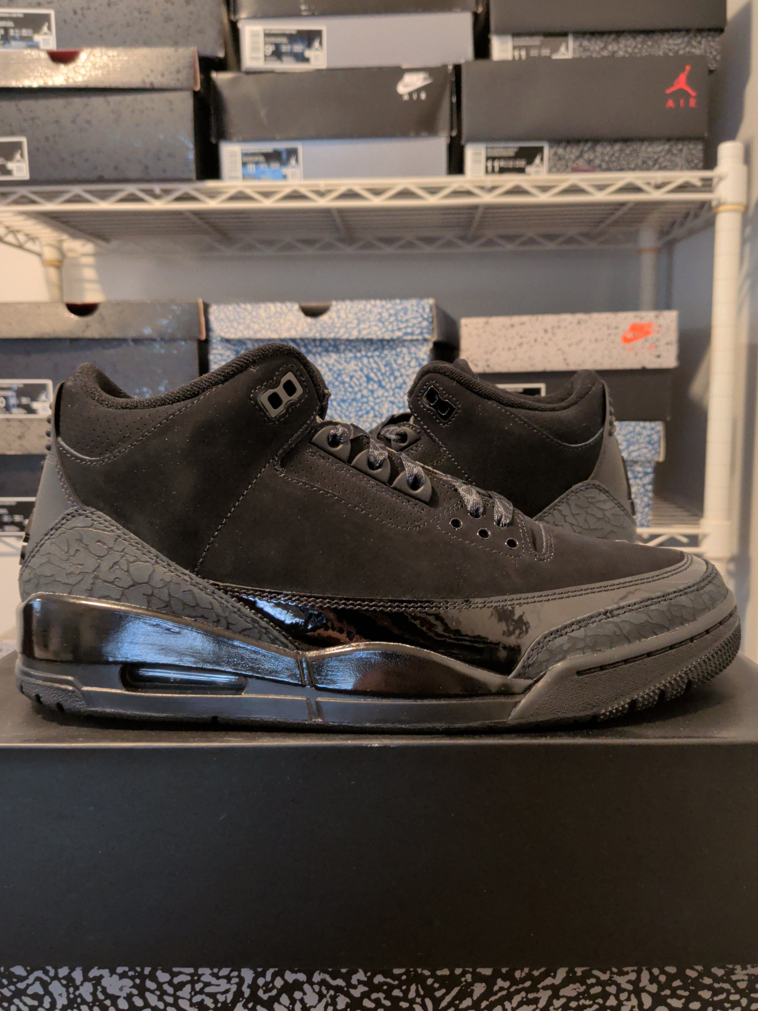 Jordan 3 - Black Cat - Brand New