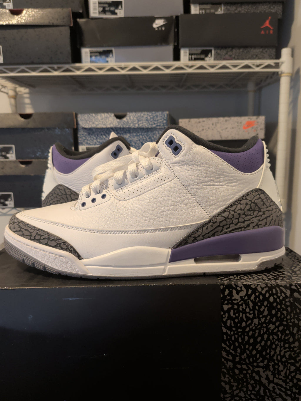 Jordan 3 - Dark Iris - Pre Owned