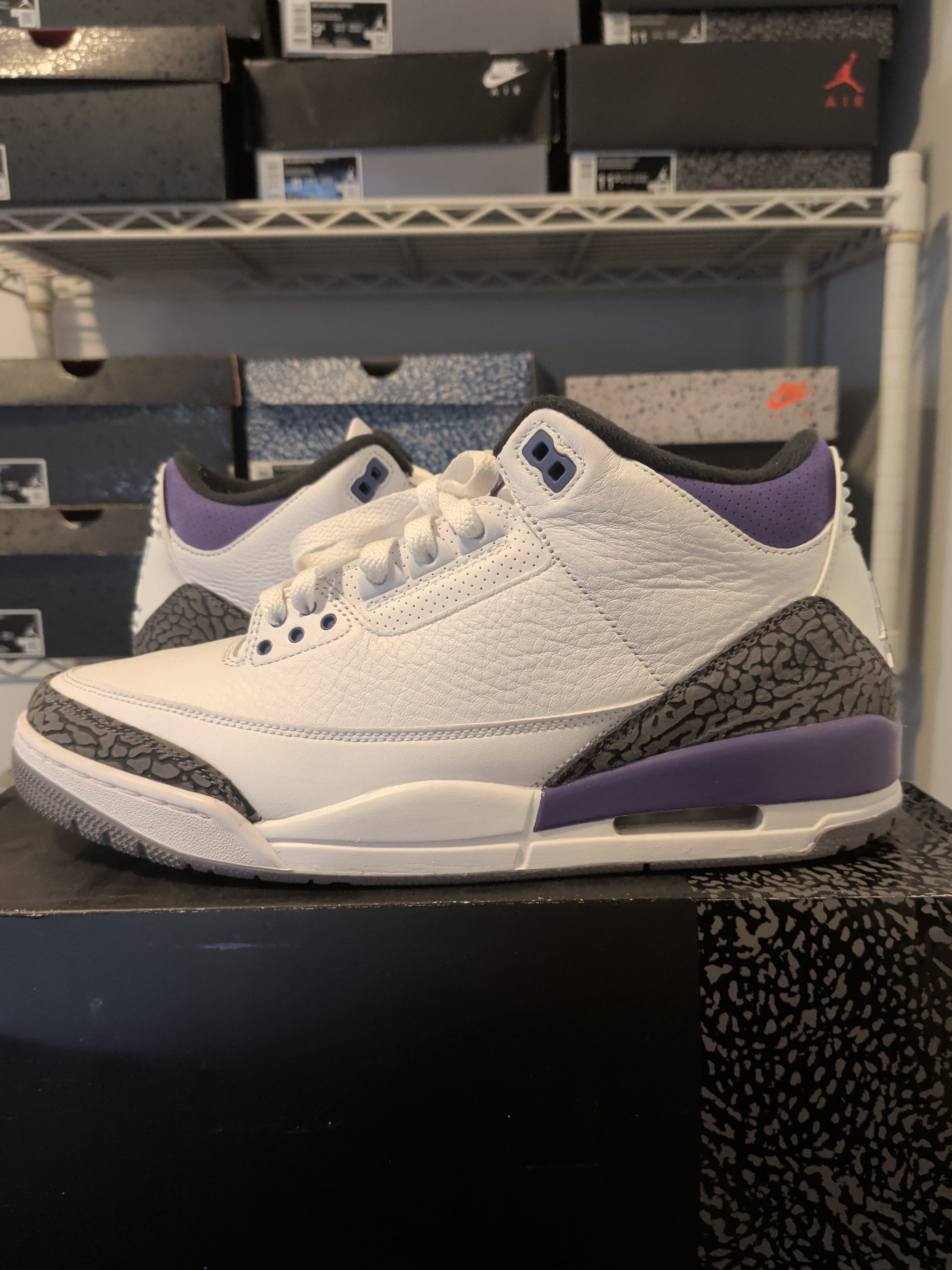 Jordan 3 - Dark Iris - Pre Owned