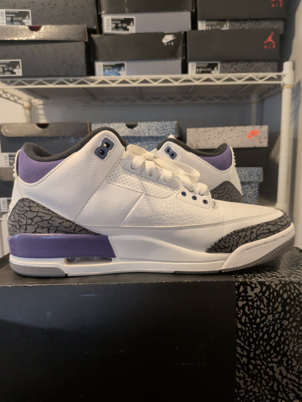 Jordan 3 - Dark Iris - Pre Owned
