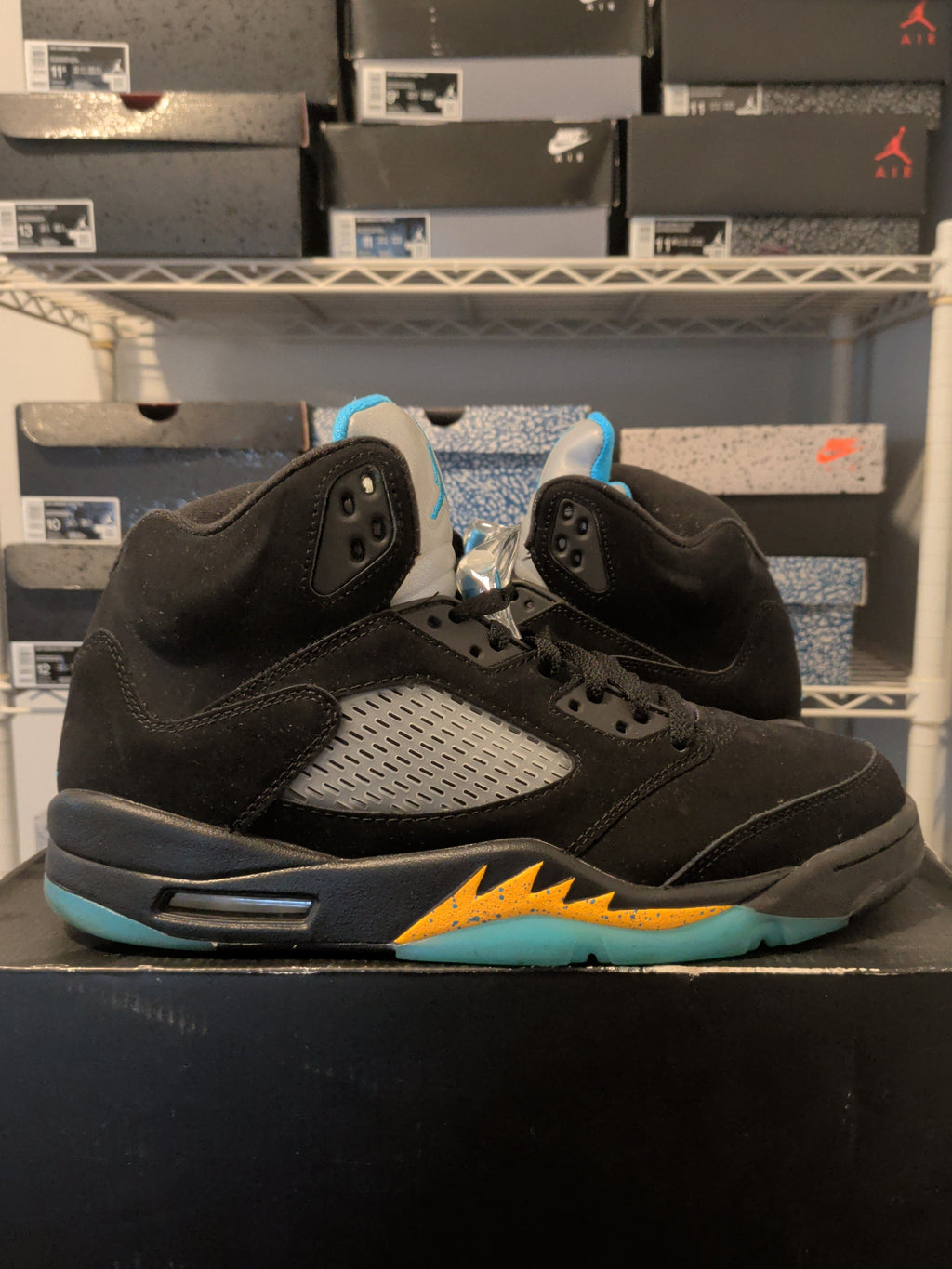 Jordan 5 - Aqua - Pre Owned
