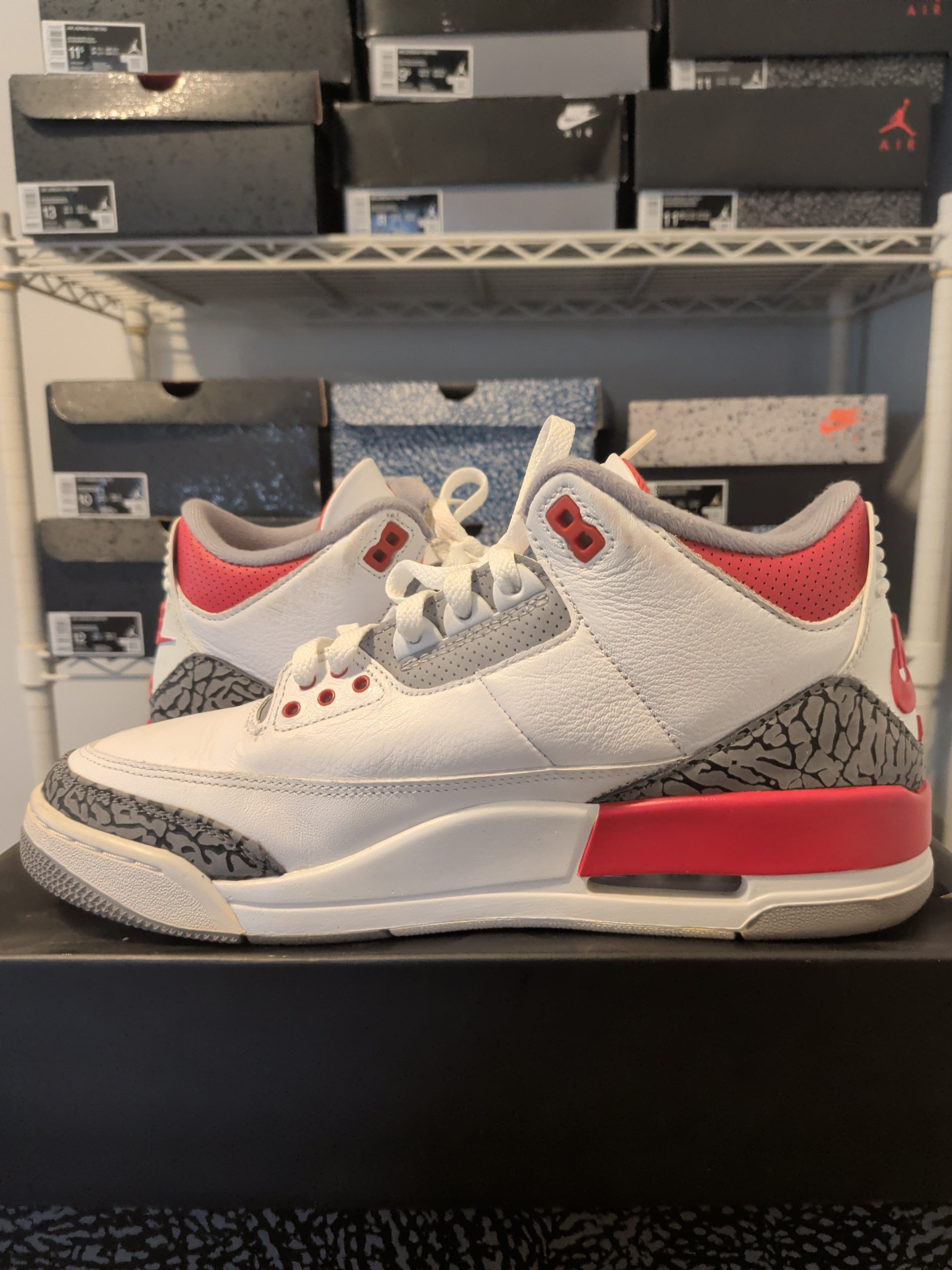 Jordan 3 - Fire Red - Pre Owned