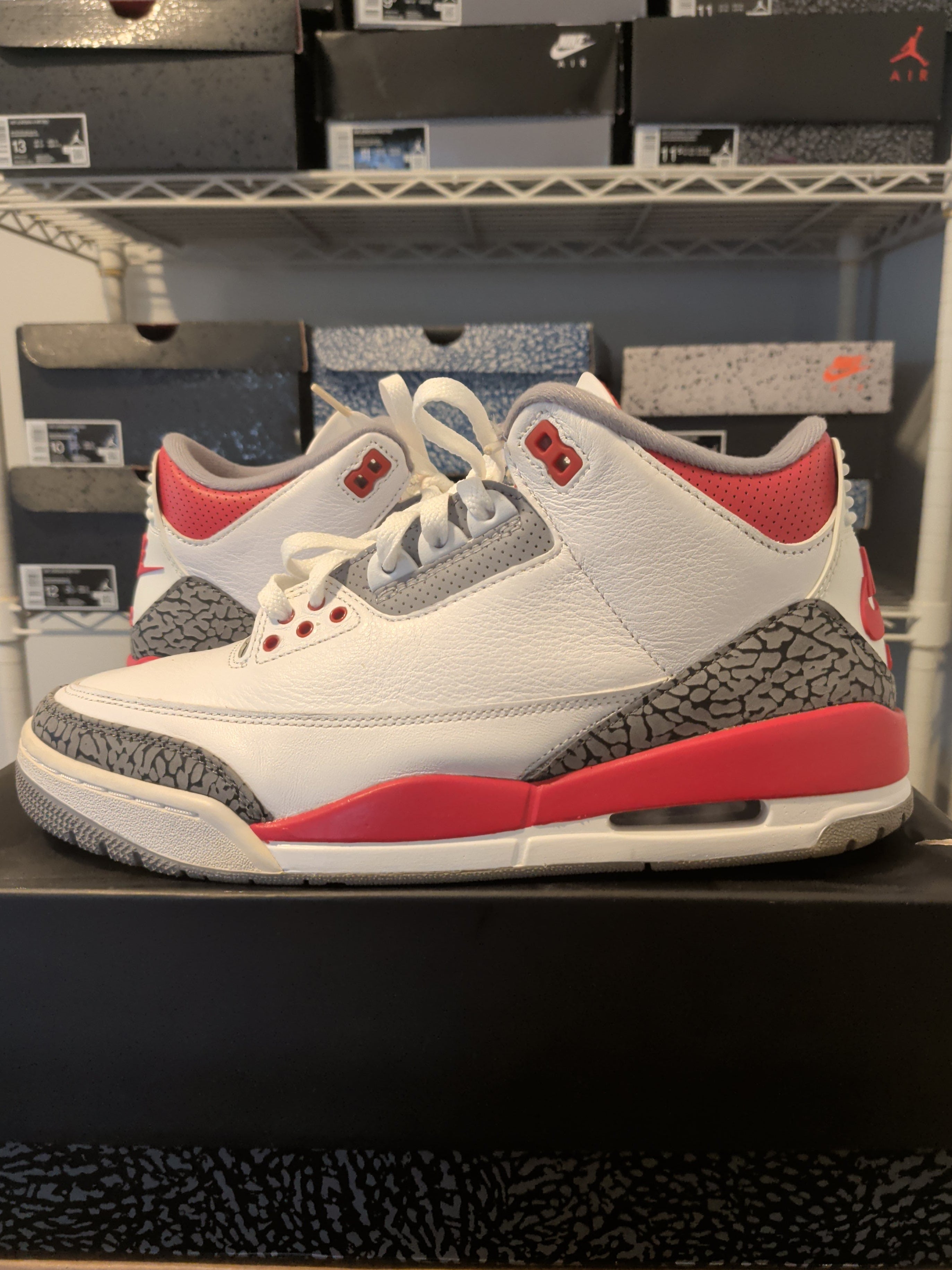 Jordan 3 - Fire Red - Pre Owned