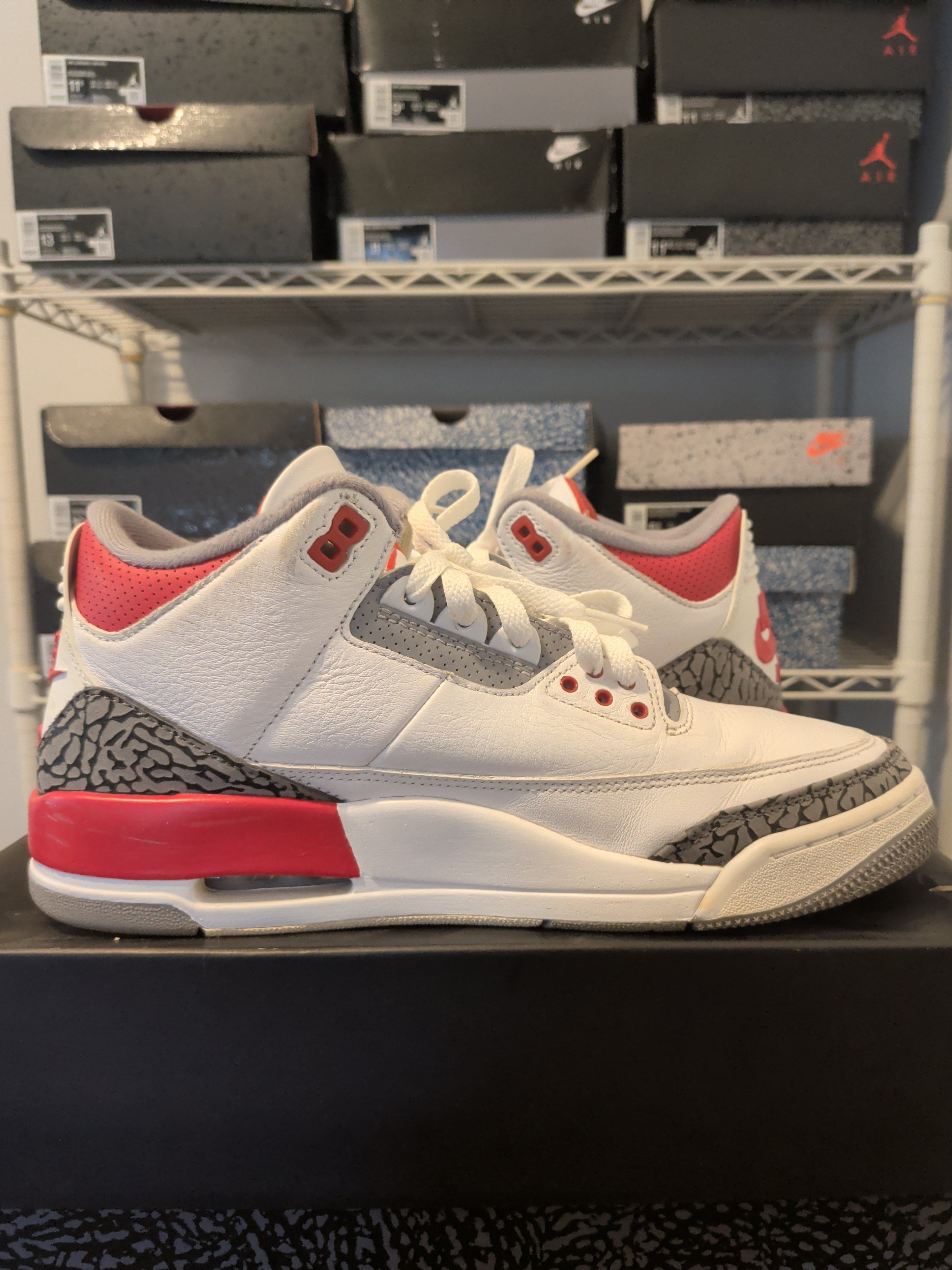Jordan 3 - Fire Red - Pre Owned