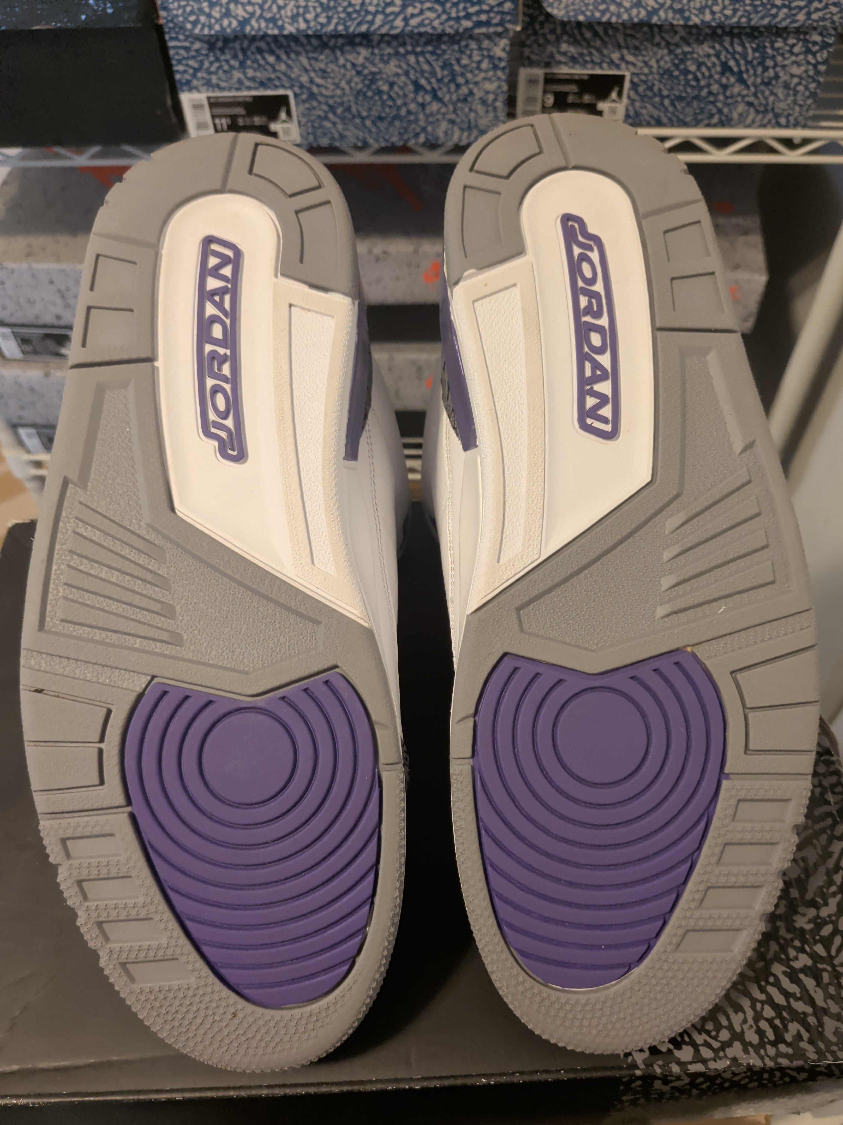 Jordan 3 - Dark Iris - Pre Owned