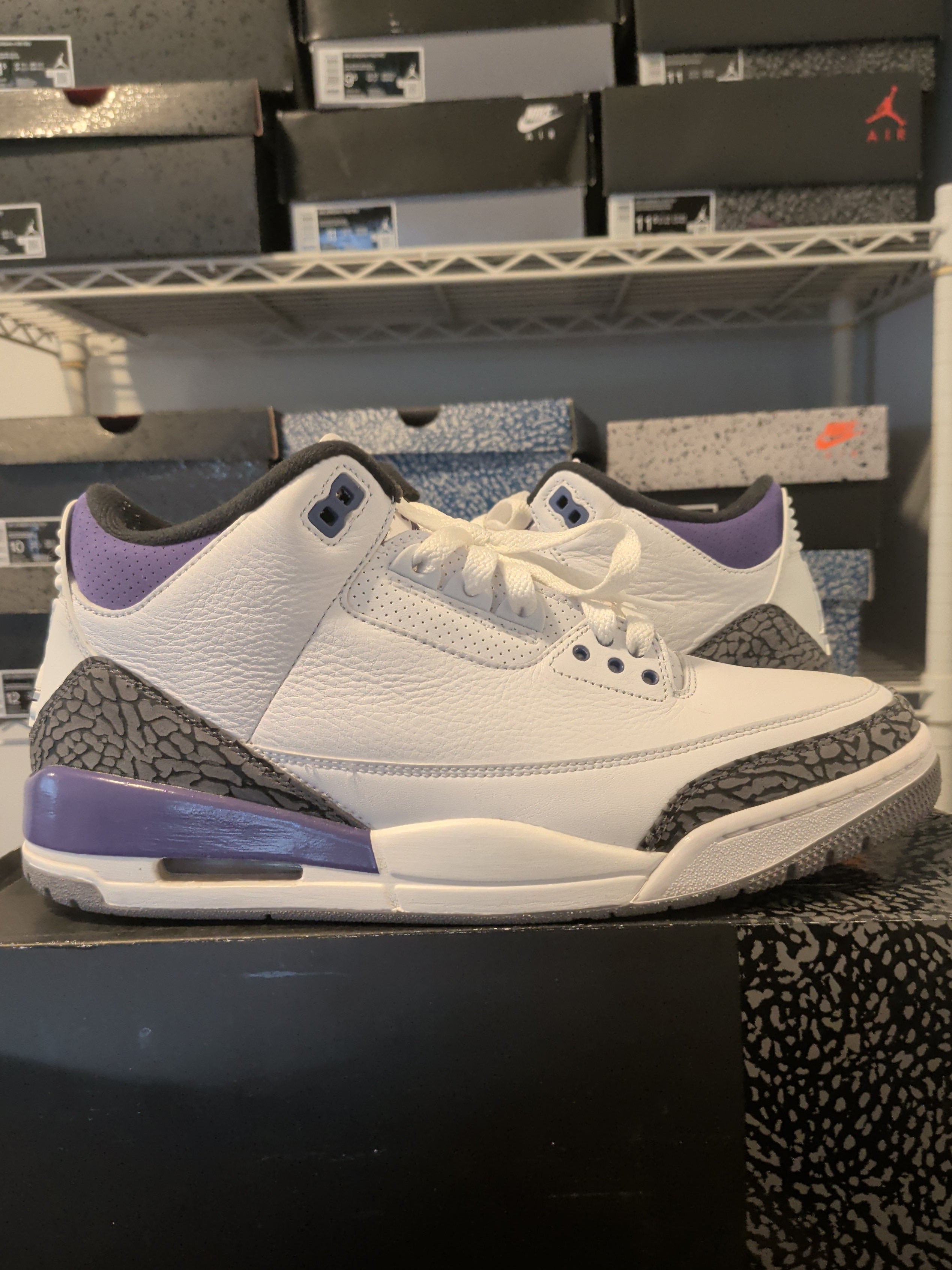 Jordan 3 - Dark Iris - Pre Owned