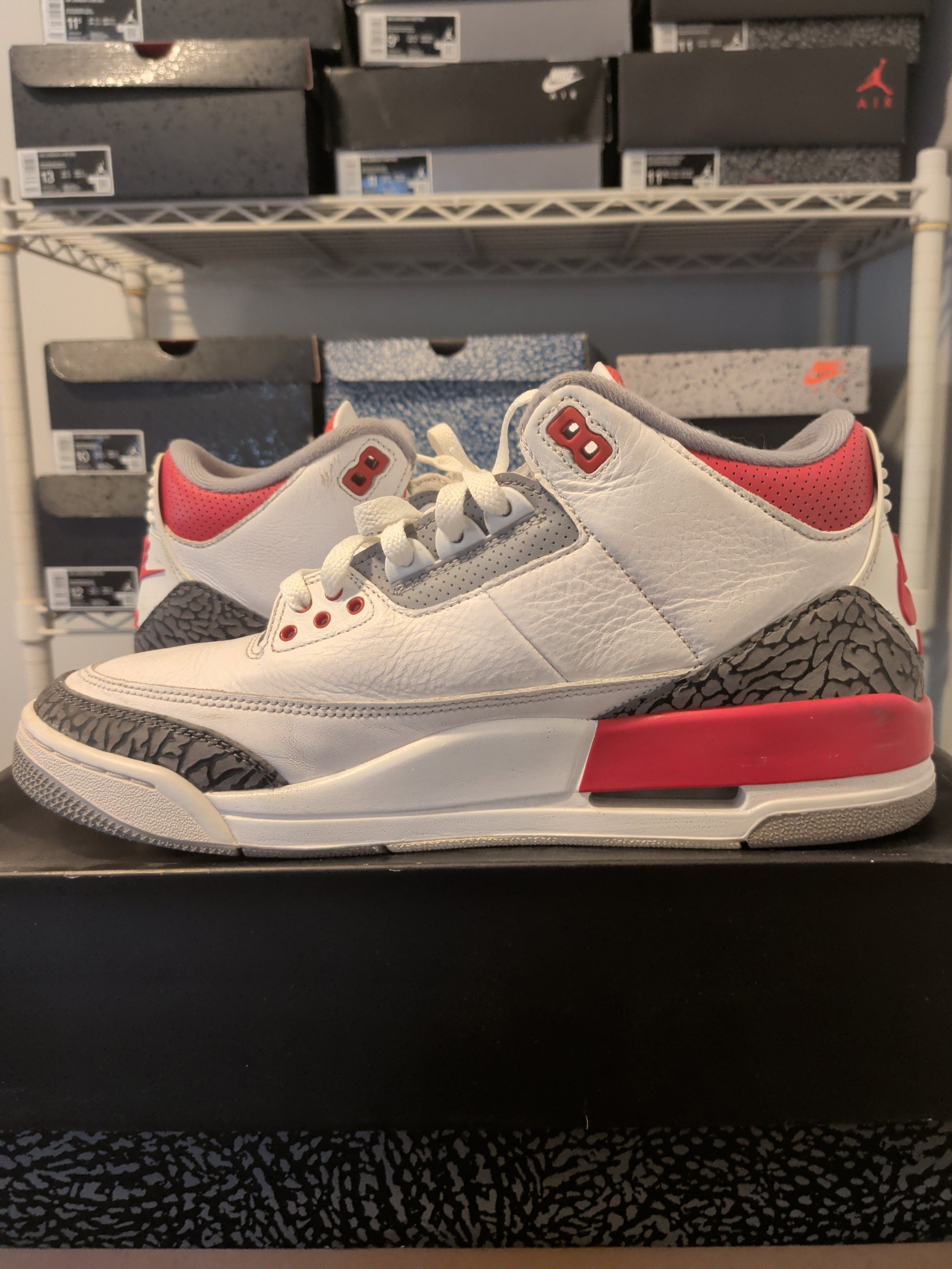Jordan 3 - Fire Red - Pre Owned