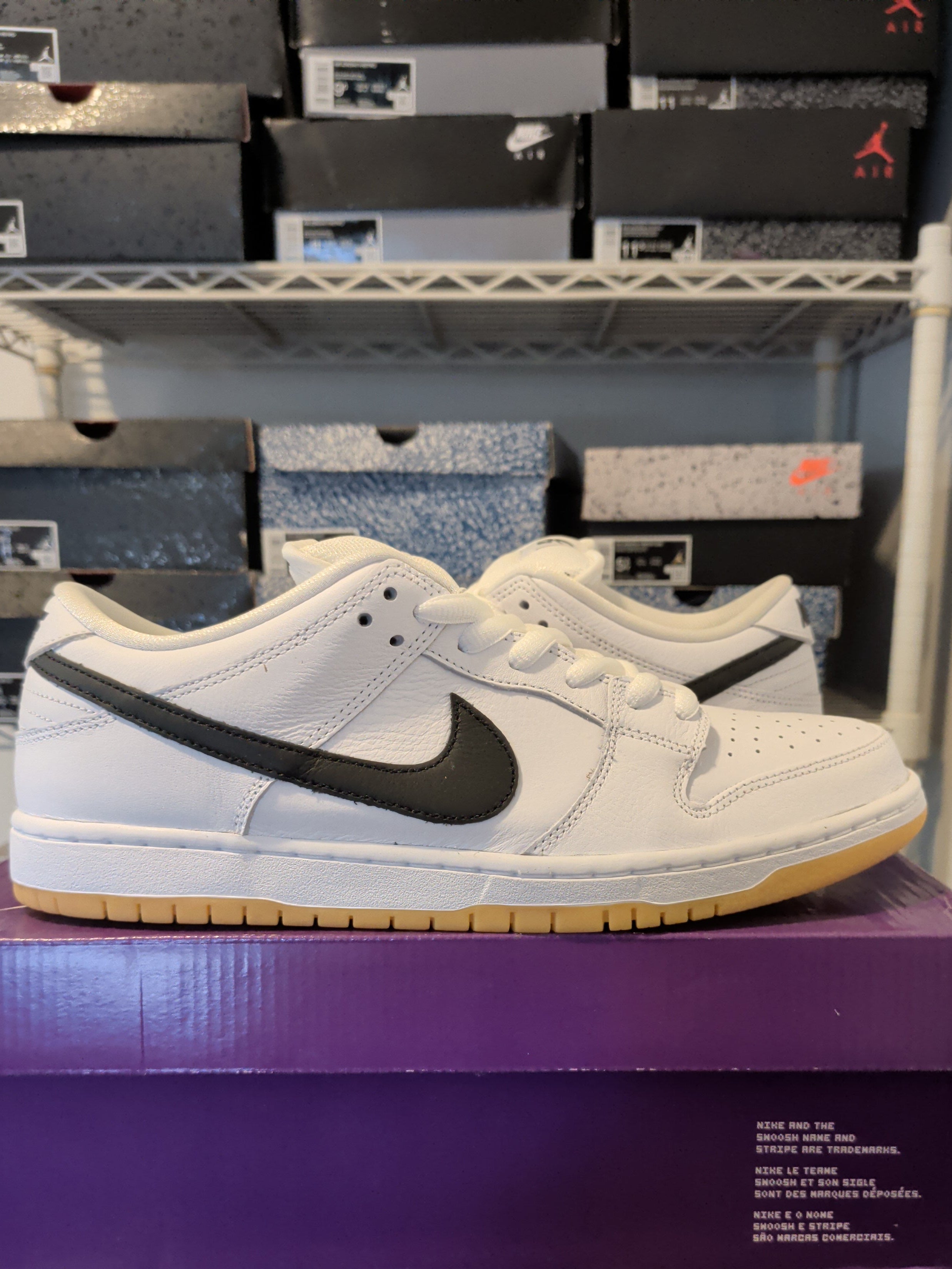 Nike SB Dunk Low - White Gum - Brand New