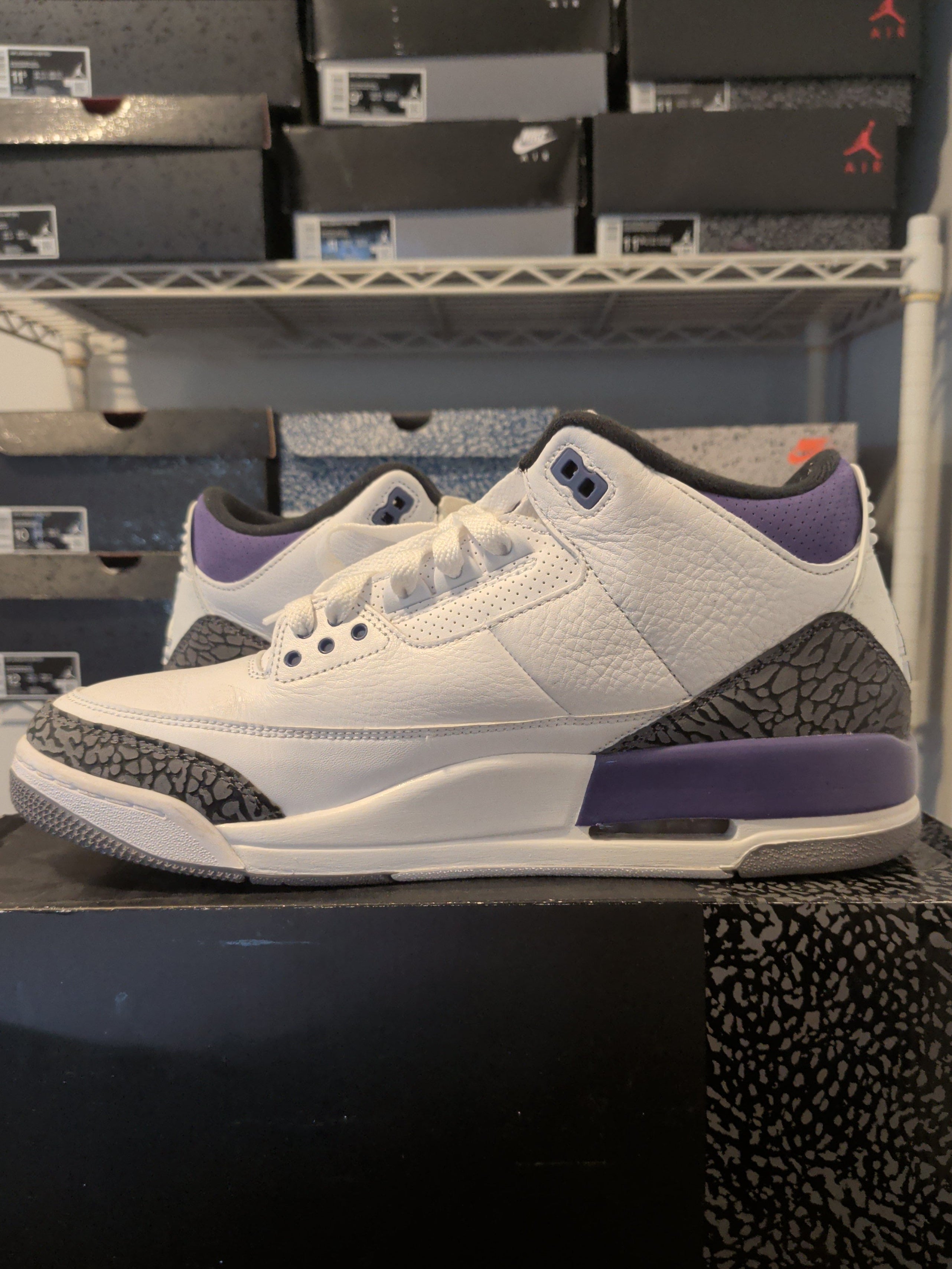 Jordan 3 - Dark Iris - Pre Owned